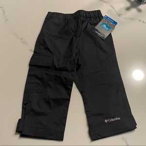 Columbia Black Kids Waterproof Jogger Pants